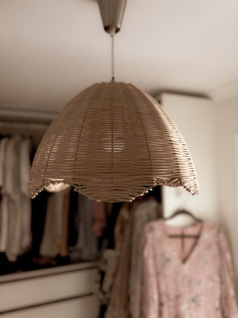 small walk in closet