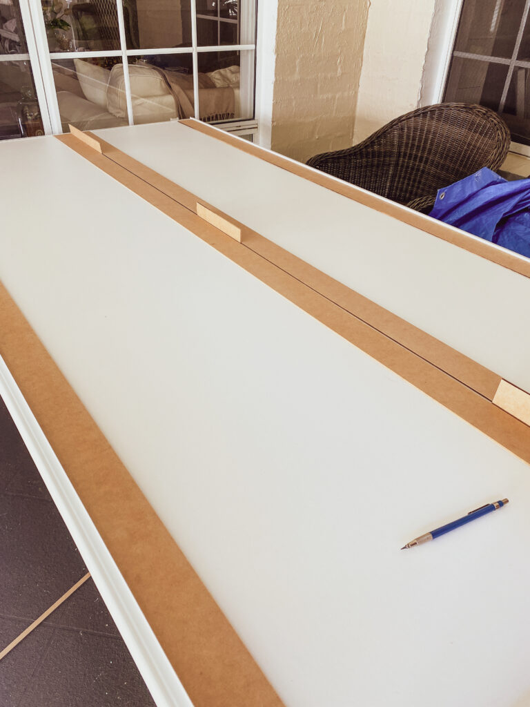 wardrobe door makeover