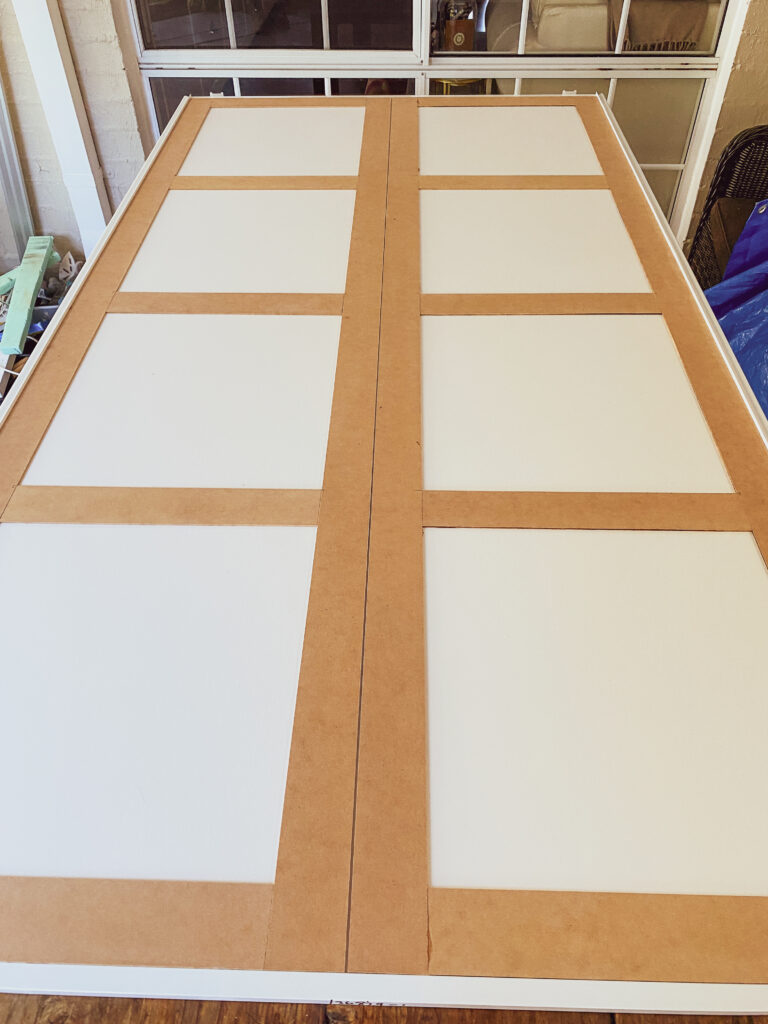 Wardrobe Door Makeover