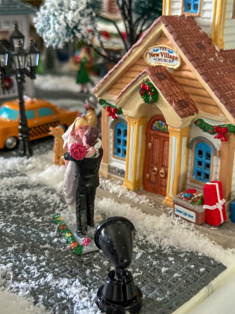 Creating the perfect Christmas village