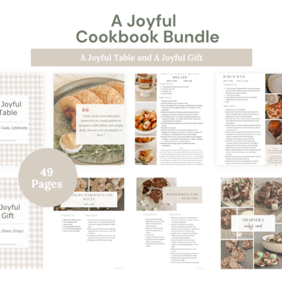 Joyful Cookbook Bundle