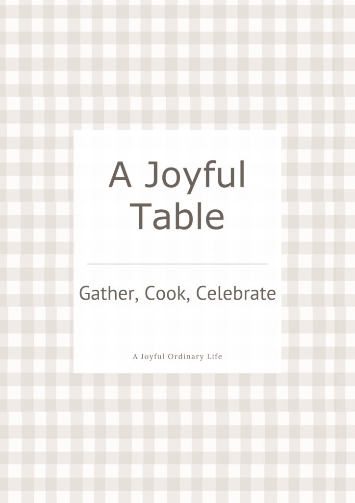A Joyful Table