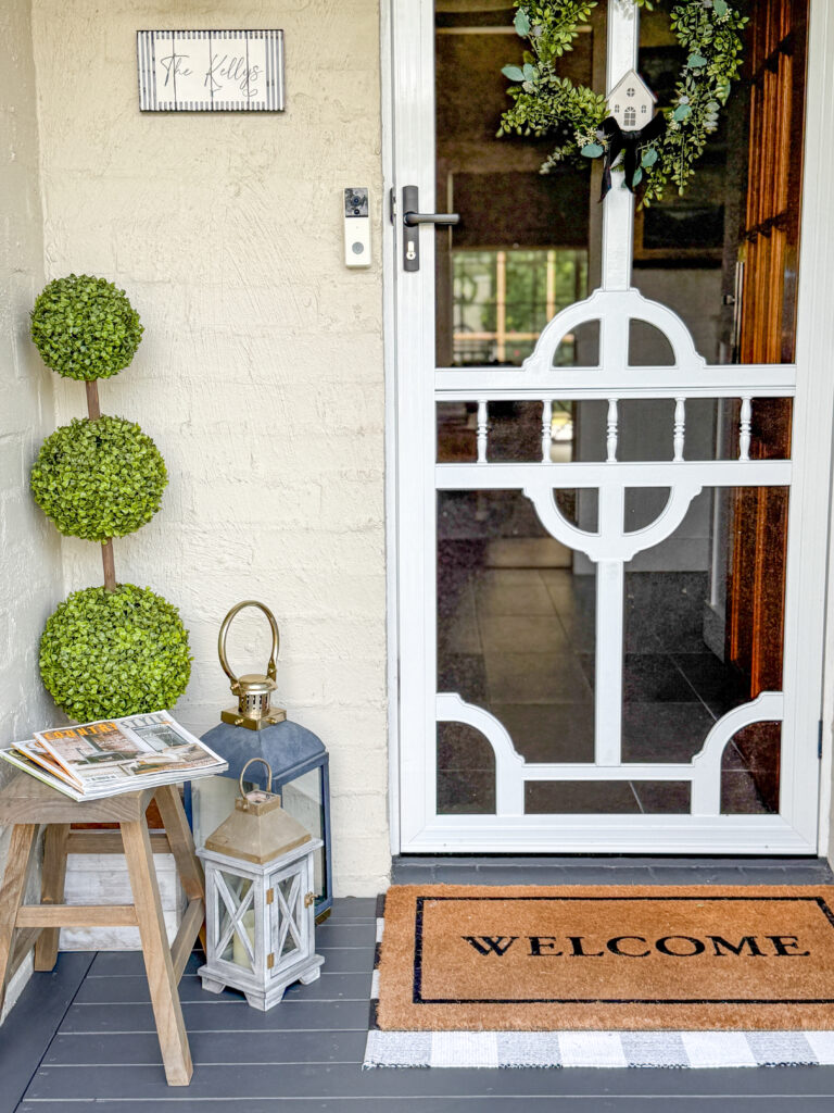 Refresh your small front porch
