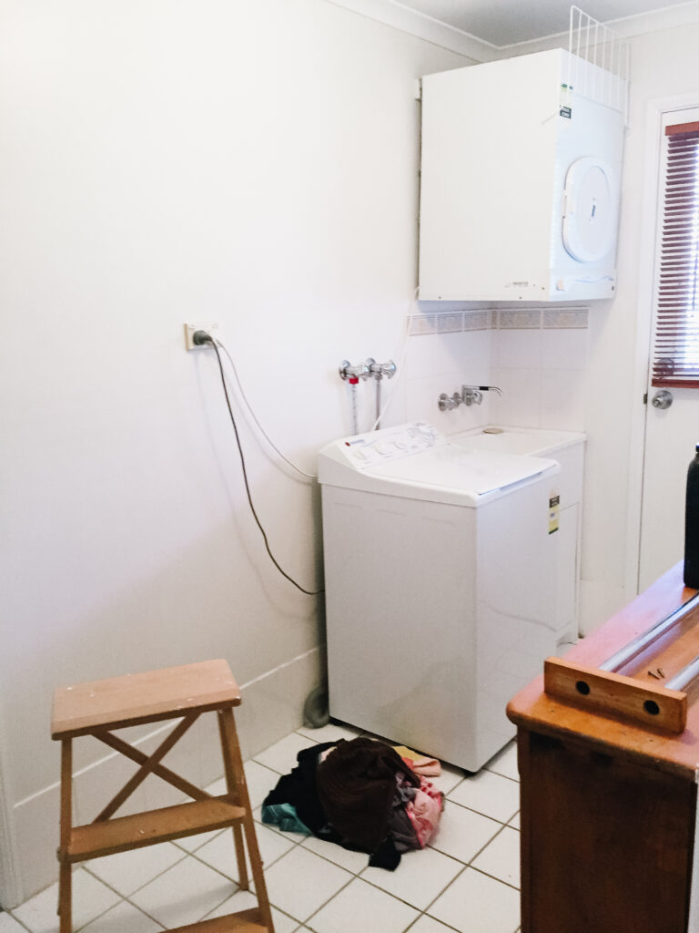 Small laundry remodel
