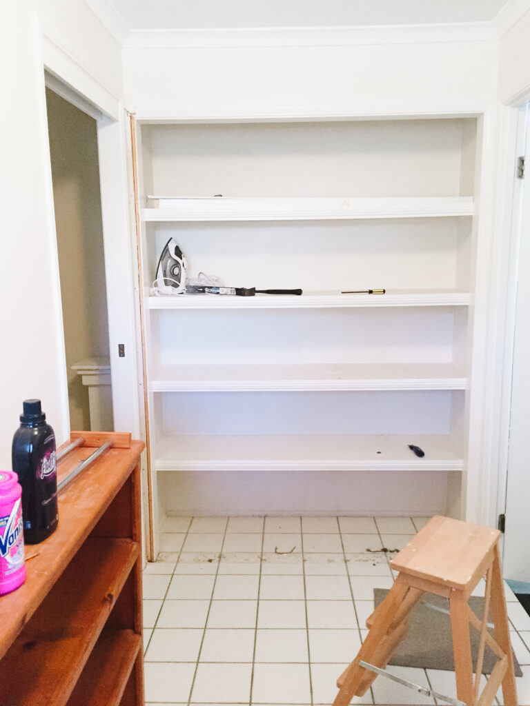 Small laundry remodel