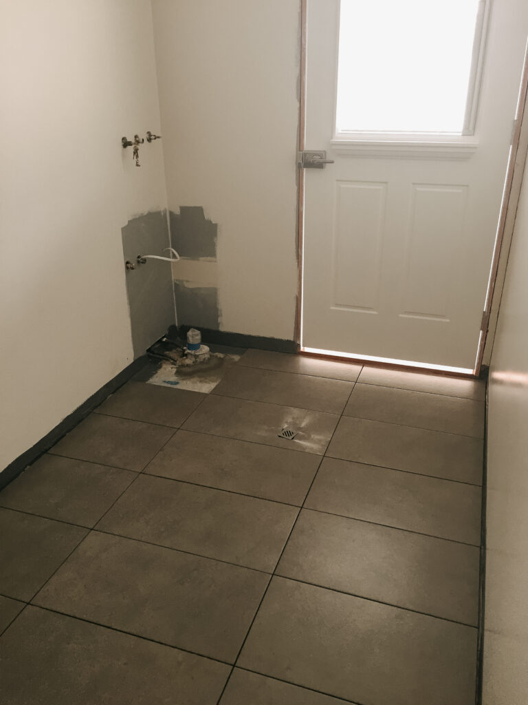 Small laundry remodel