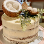 Simple Tropical Birthday Cake