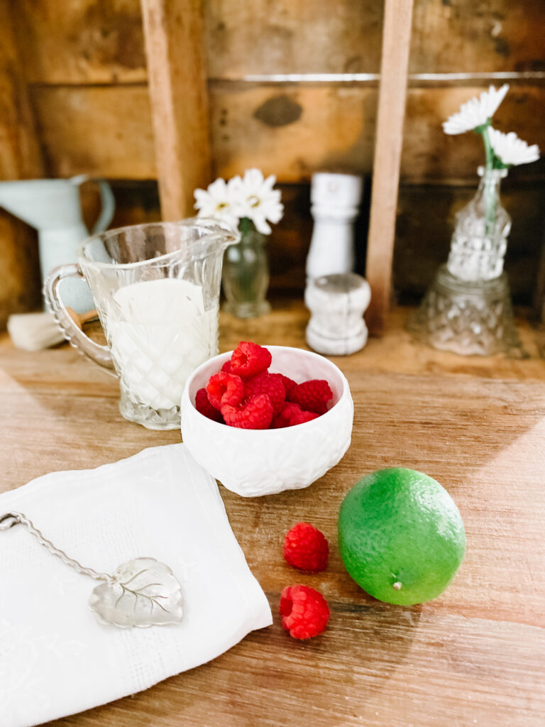 Easy Raspberry and Lime Scones