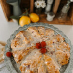 Easy Raspberry and Lime Scones