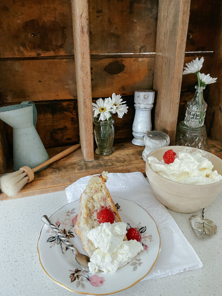 Easy Raspberry and Lime Scones