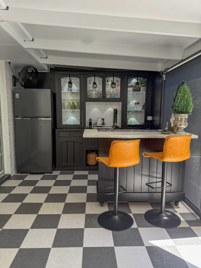 Outdoor Games Room Makeover