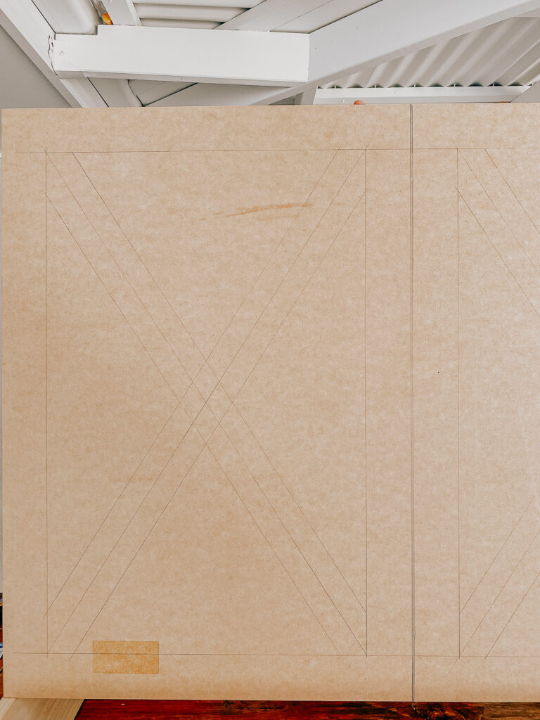 DIY outdoor TV cabinet