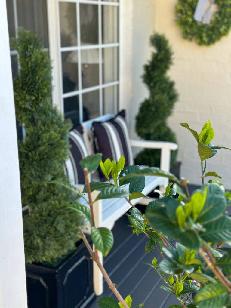 Refresh your small front porch
