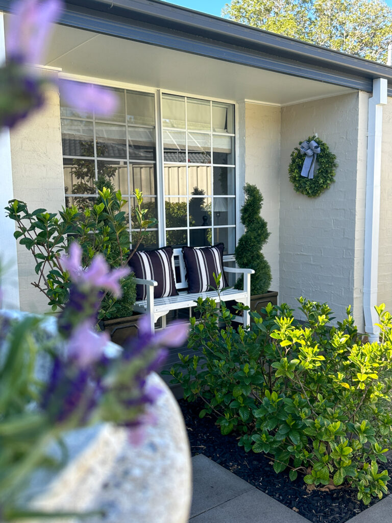 Refresh your small front porch