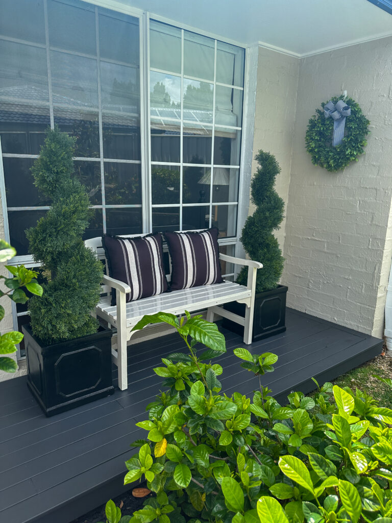 Refresh your small front porch