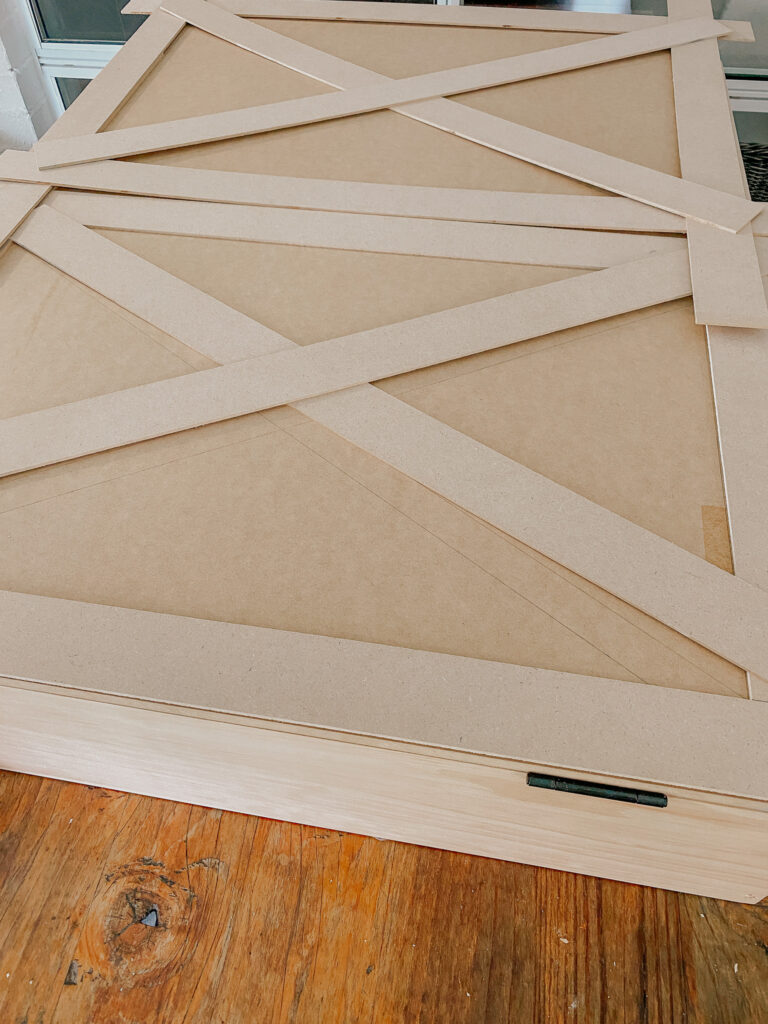 DIY outdoor TV cabinet