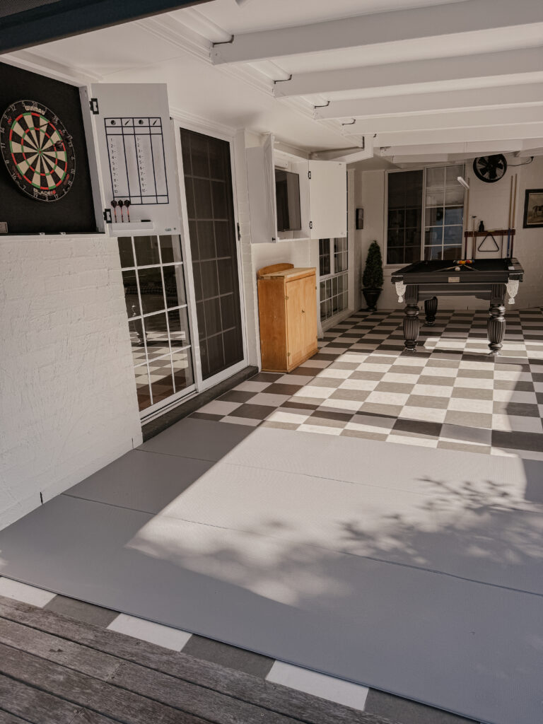 Outdoor Games Room Makeover