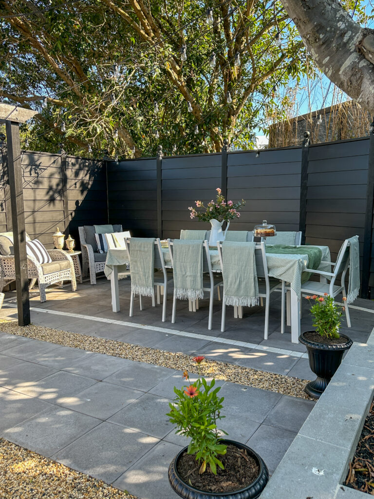 Secret Garden backyard makeover