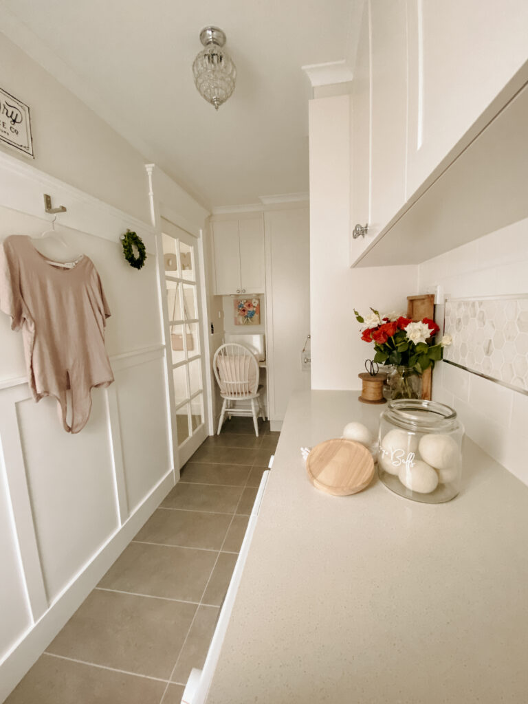 Small laundry remodel