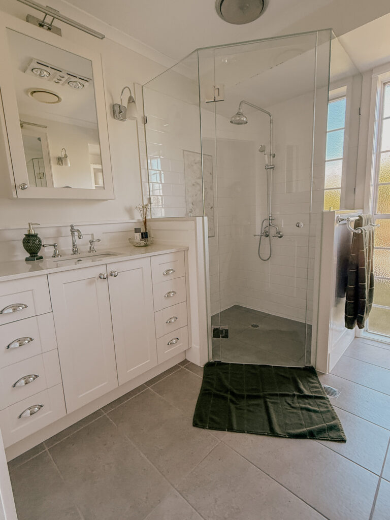 Small Master Bathroom