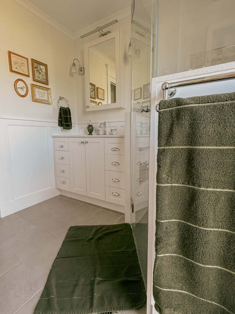 Small Master Bathroom