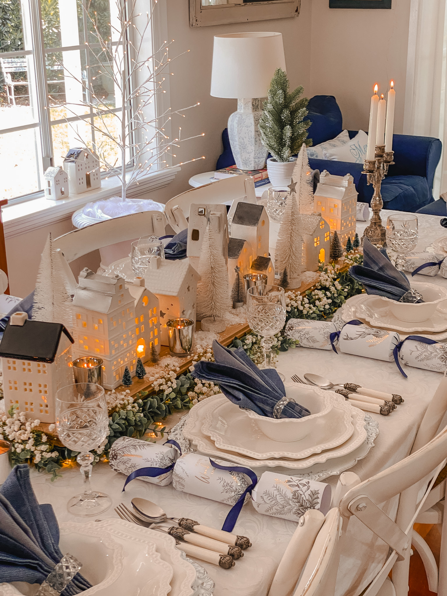 christmas tablescape